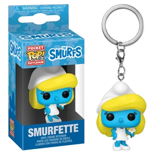 CHAVEIRO FUNKO POCKET POP KEYCHAIN - SMURFETTE (79256) NOVO ORIGINAL