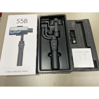 NOVAVIDA Estabilizador Gimbal Pro S5b 3 Eixos Com Tripe P/ Celular Smartphone Com Tripé