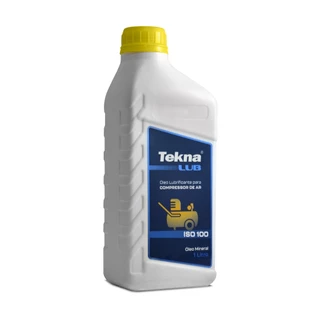 Óleo Lubrificante para Compressores de Ar ISO VG100 Tekna 1000ml