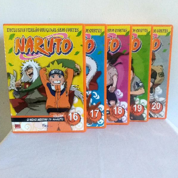 Box dvd Naruto Clássico - Original PlayArte | Shopee Brasil