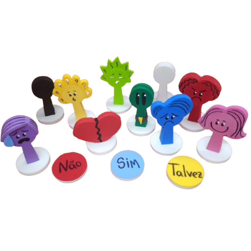 Kit de Emoções e Âncoras: Ferramenta Essencial para Autoconhecimento e Constelação Familiar 12 peças