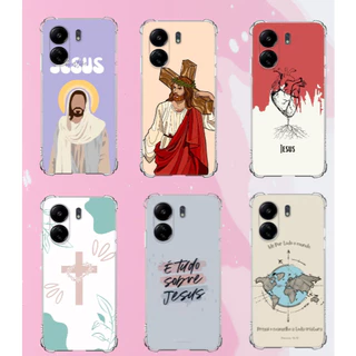 CAPA TPU DESENHOS VARIADOS RELIGIÃO CAPINHA REDMI 13C