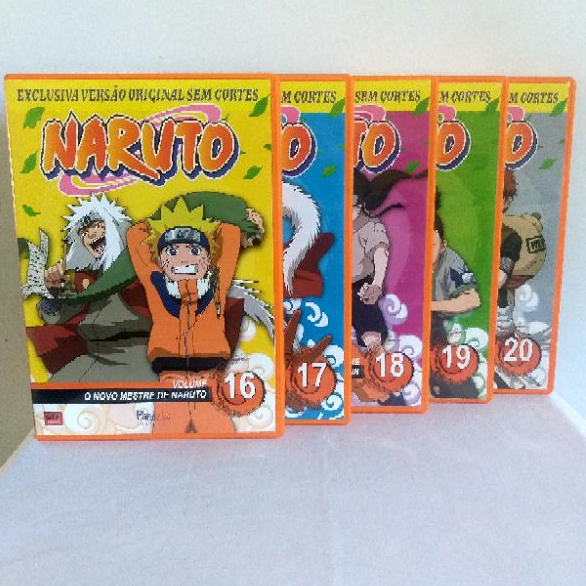 Box dvd Naruto Clássico - Original PlayArte | Shopee Brasil