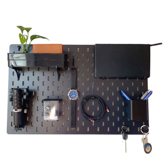 Pegboard Painel Organizador Studio 56x36cm Preto