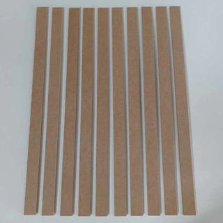30 unidades 130x3cm de mdf 3mm Lambril Boiserie Quadrada Shiplap Parede
