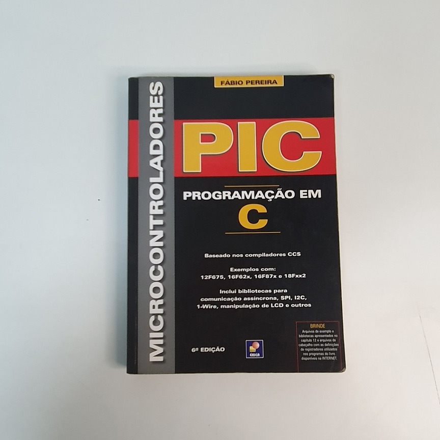 Livro PIC Programação em C Fabio Pereira V3361 | Shopee Brasil