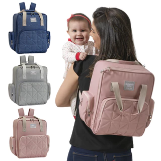 Mochila Maternidade City com Bolso Térmico Batistela Baby