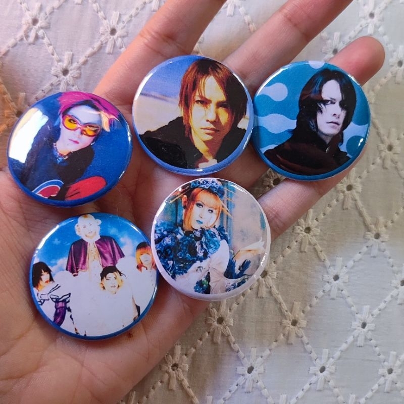 Bottons Visual Kei e J-Rock - 3,5 cm