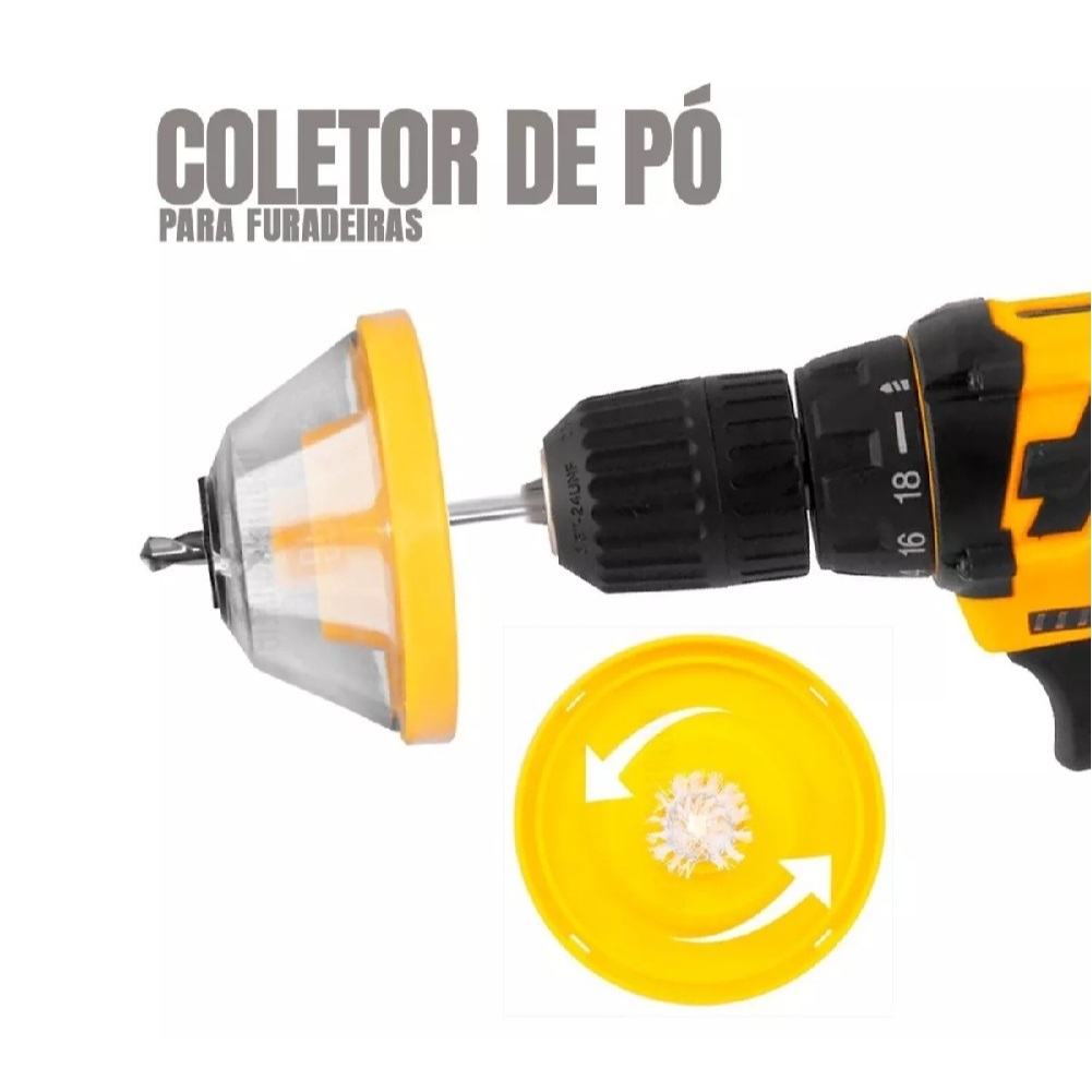 Coletor De Pó Para Furadeira Dust Free