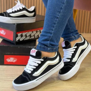Tênis Masculino Old Skool Knu Tradicional Clássico Moda 2024 Unissex Super Lançamento