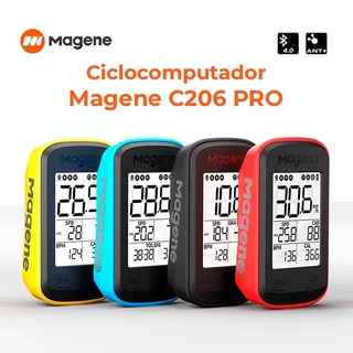 Ciclocomputador Magene C206 PRO GPS Sem Fio MTB e Speed