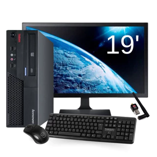 Computador Dual Core / Monitor / Wi-Fi + Garantia e NFe