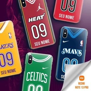Capa Capinha - Redmi Note 13 Pro 5G - Times de Basquete