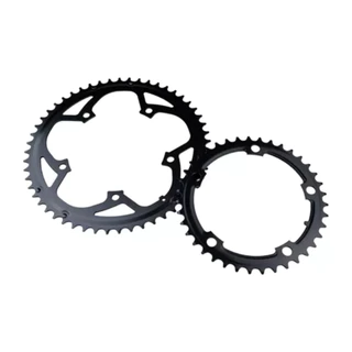 Kit Coroa De Bicicleta Speed 5 Furos Bcd 130 39/53t 5 Furos Bike