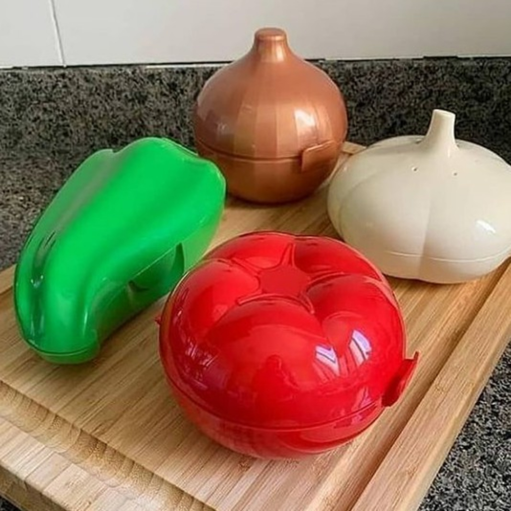 Tupperware| Porta Legumes Cebola, Alho, Tomate, Pimenta, Pimentão ...
