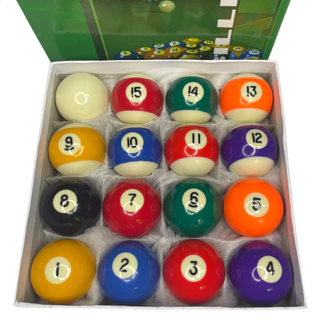 Jogo de Bola de Sinuca Profissional 52mm Bilhar Snooker