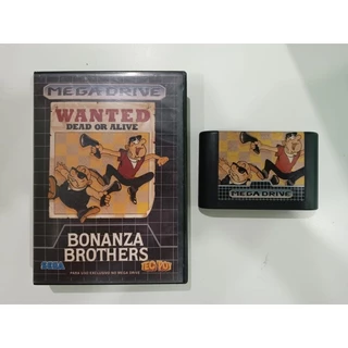Bonanza Brothers Mega Drive Genesis - Original