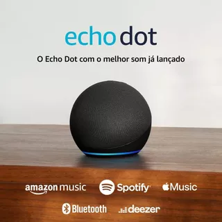 Echo Dot Smart Amazon com Alexa 5ª geração Original