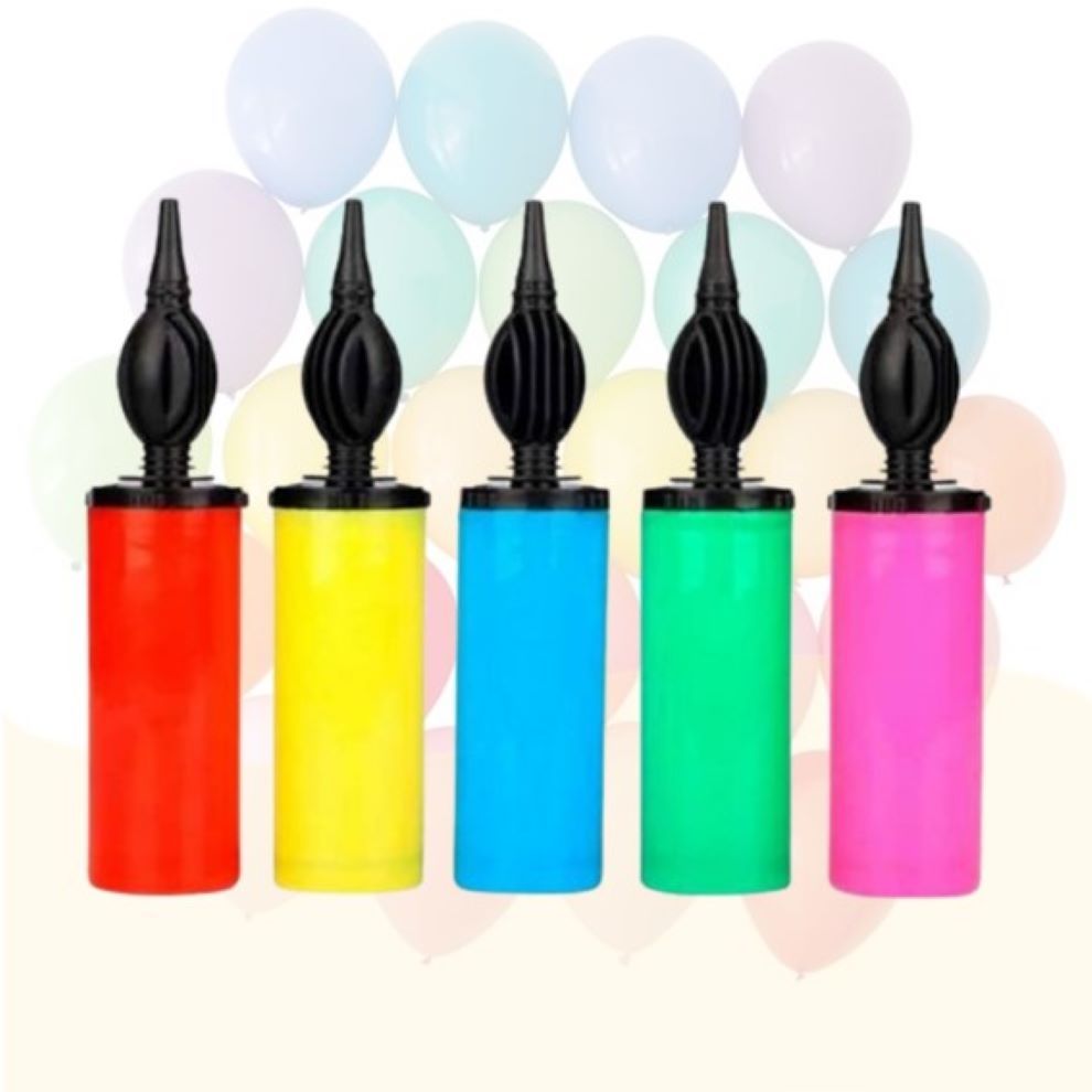 Bomba Inflador de ar Manual para Encher Balões e Bexigas | Shopee Brasil