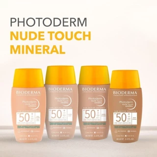 Protetor Solar Bioderma Photoderm Nude Touch Mineral FPS 50+