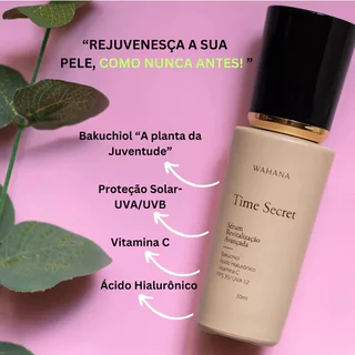Rejuvenescedor Time Secret Wahana Com Bakuchiol - Dia