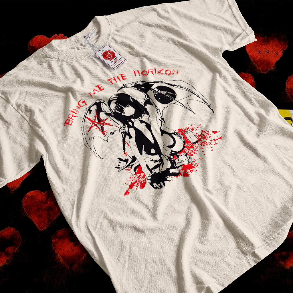 Camiseta Bring me The Horizon Brasil Nex Gen Oversized Goth Emo