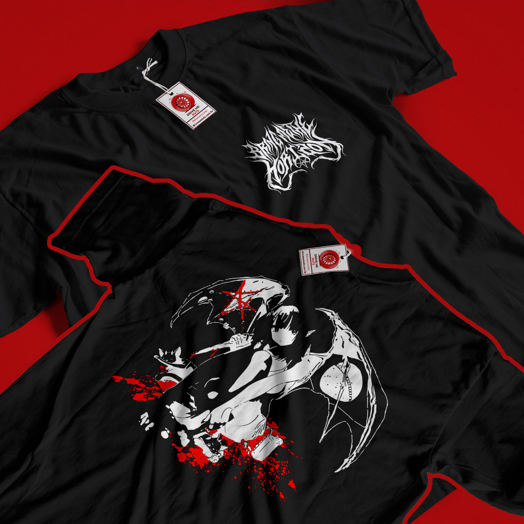 Camiseta Bring me The Horizon Brasil Nex Gen Oversized Goth Emo