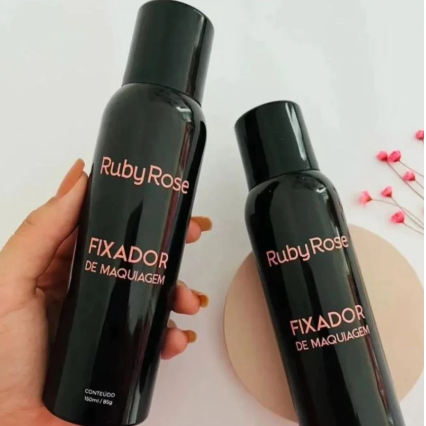 Spray Fixador de Maquiagem Ruby Rose - 150ml