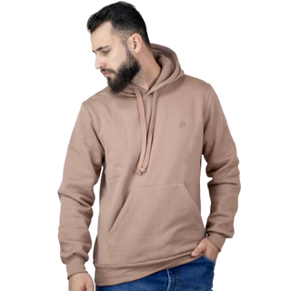 Moletom Canguru Liso com Bolso e Capuz Forrado Unissex Flanelado Qualidade Premium