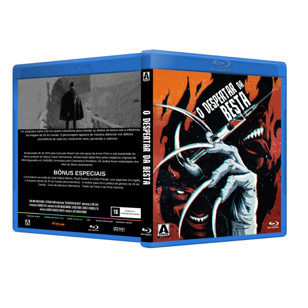 Blu-ray: Box Zé Do Caixão [AVULSO][PERSONALIZADO] | Shopee Brasil