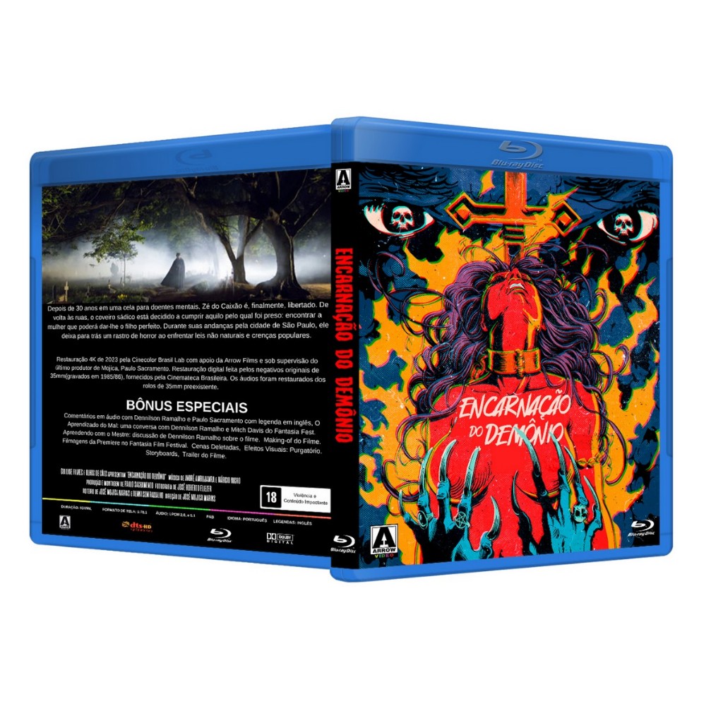 Blu-ray: Box Zé Do Caixão [AVULSO][PERSONALIZADO] | Shopee Brasil