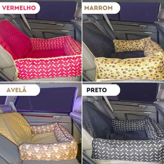 Capa/Cama Protetora Pet Impermeável Para Banco do Carro Traseiro Transportar Cão/Cachorro/Cao/Caes
