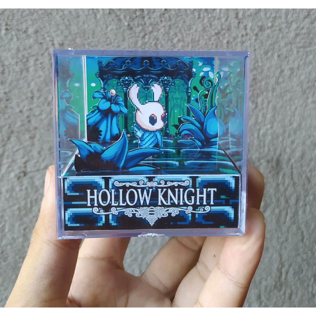 Mini Cubo diorama Hollow Knight