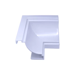 Acabamento p/ Forro PVC / Sanca - Plasbil - kit com 10 unid. - Branco Gelo