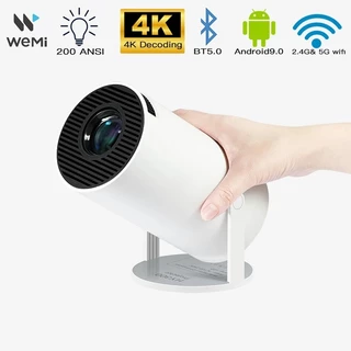 Projetor Magcubic HY300 Original Portátil Smart Android 11 4K Ultra HD HDMI Wifi Bluetooth Alto Falante Embutido