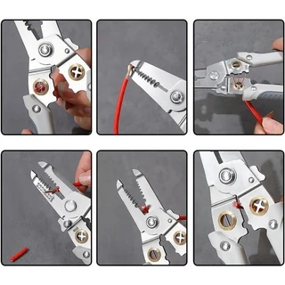 Alicate Automático Decapador Crimpador Eletricista Descacador Fios Decapador Fio Automático Ferramentas