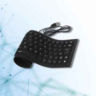 Teclado Usb Flexível Dobrável De Silicone Ultra Portátil Digitação Silenciosa Super Macio Computador Notebook Pc Escritório Notebook DK-14