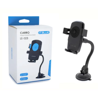 Suporte para Celular Veicular Ajustável 360° IT Blue LE-023 Fixação vidro de carro