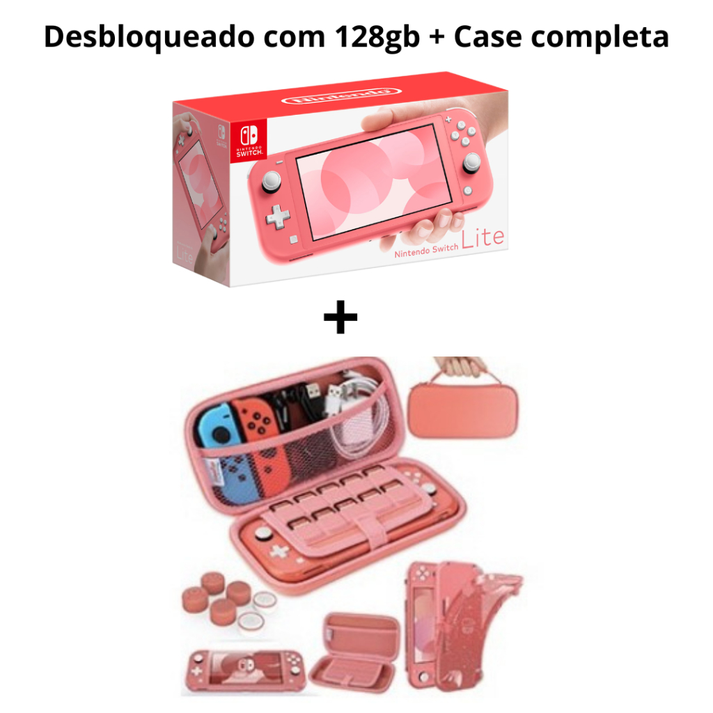 Nintendo Switch Nintendo Switch light Nintendo Switch Lite Desbloqueado 128gb/256gb Novo | Shopee