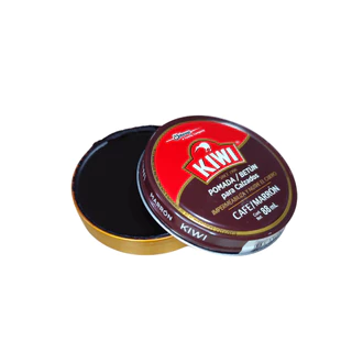 Graxa Kiwi Marrom - Graxa Sapato 88ml - Brilho e Proteção - Graxa Original Impermeável
