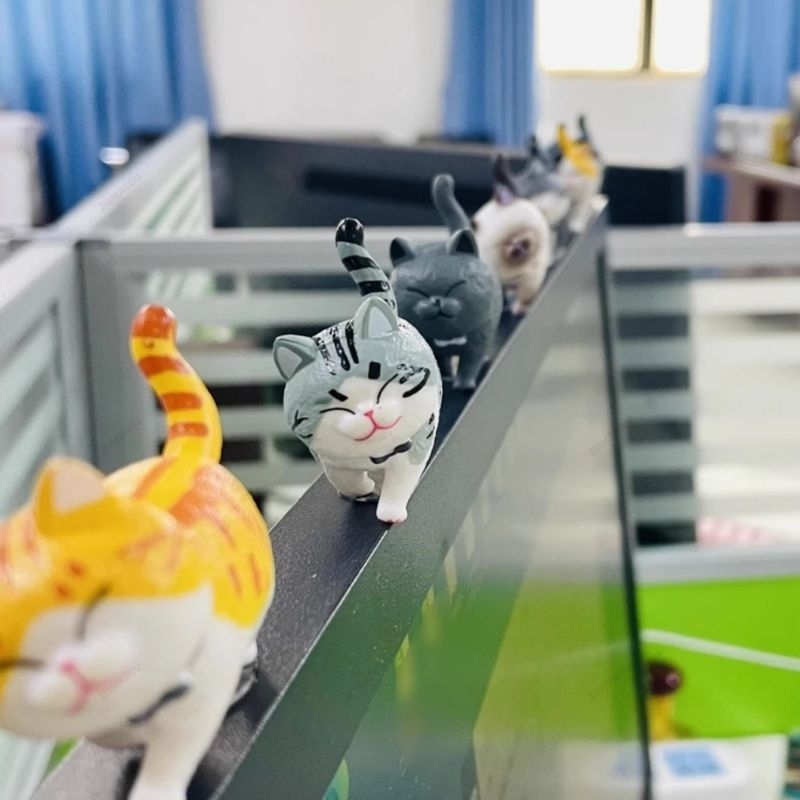Miniaturas gatinhos 3 pçs enfeites decorações mini jardin