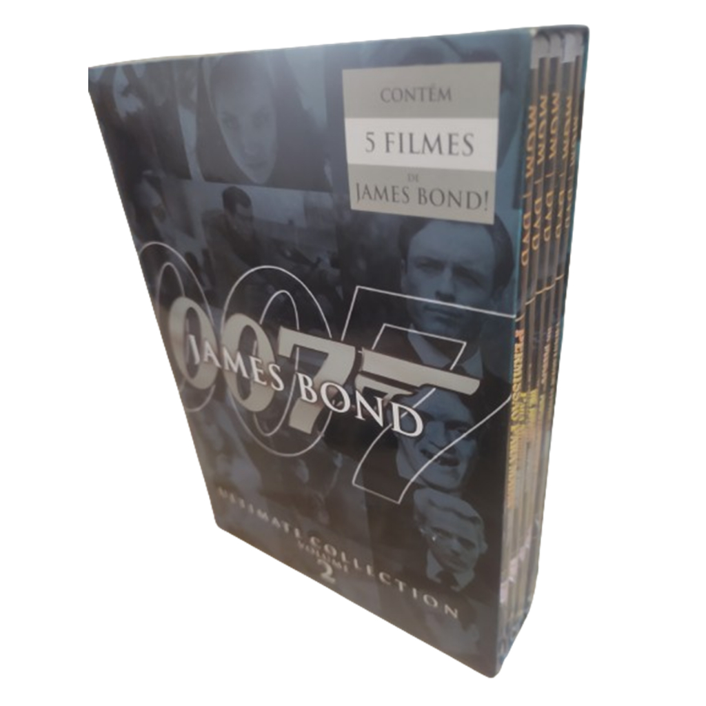 JAMES BOND 007 DVD BOX SEMINOVO VOL 2 DUBLADO | Shopee Brasil