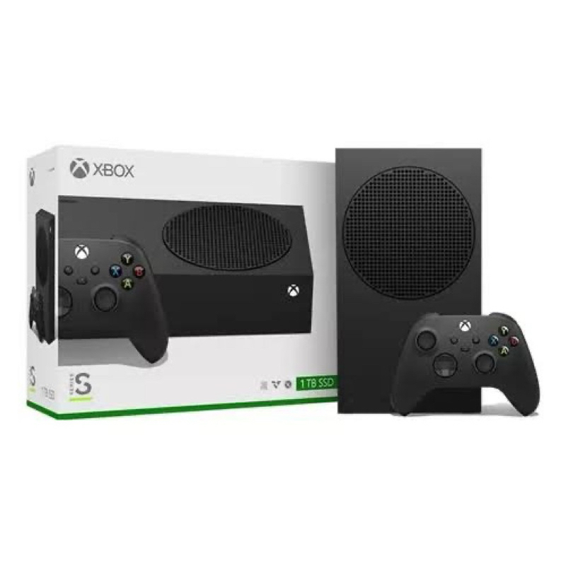 Xbox Séries S Carbon Black 1 TB - Novo Lacrado