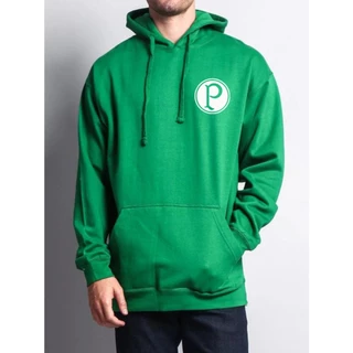 Moletom Canguru Palmeiras Futebol Campeonato Brasileirão Jogo Premium Algodao Inverno Masculino Feminino Tendencia Unissex Inverno 2024