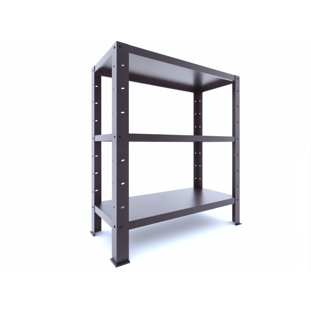 Prateleira De Aço Multi-uso Estante Armario 3 Divisória