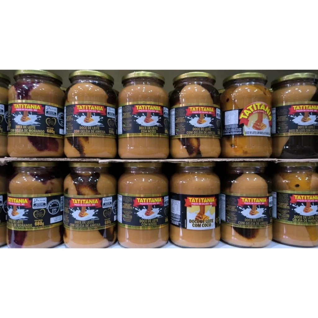 DOCE DE LEITE CREMOSO DE POTE 680g ESCOLHA O SABOR