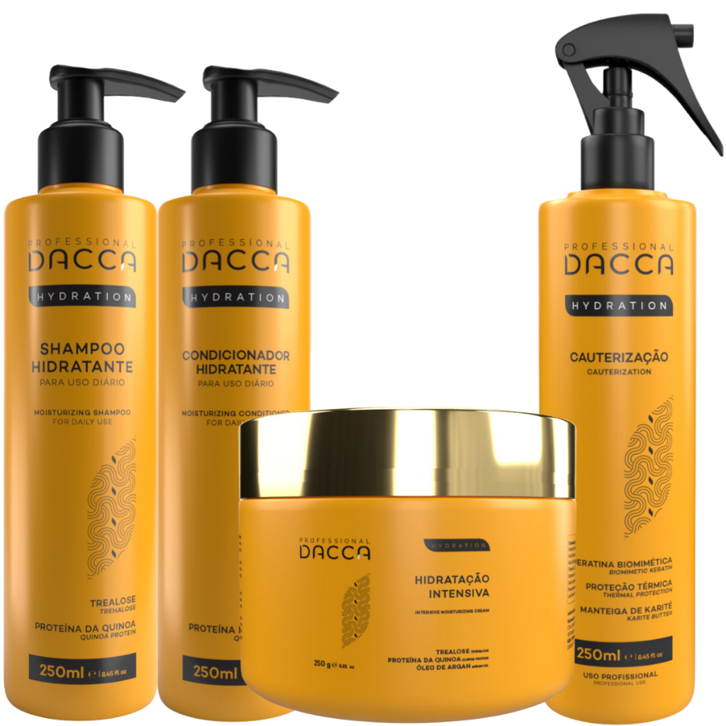 Dacca Kit Cauterização Cronograma Tratamento Capilar Profissional Com ...