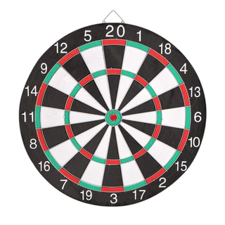 Jogo Dardos Profissional 36 Cm Alvo Face Dupla 6 Dardos Metal tiro