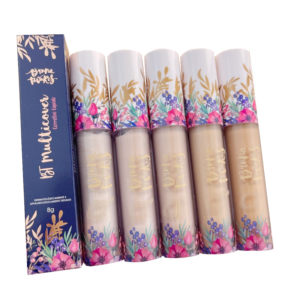 Bruna Tavares BT Corretivo Líquido Multicover Cobertura Média e Alta