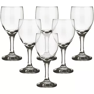 Kit Taças De Vidro Para Vinho Drinks Àgua e Bebidas